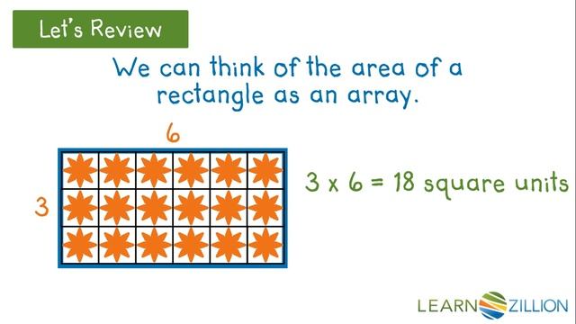 Find the area of a rectangle by multiplying side lengths смотреть онлайн