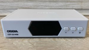 Распаковка и обзор Приставки для цифрового ТВ Cadena CDT-2214SB
