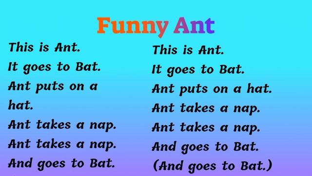 For kids | Английский с музыкой. | Funny Ant | Начальный уровень. смотреть онлайн