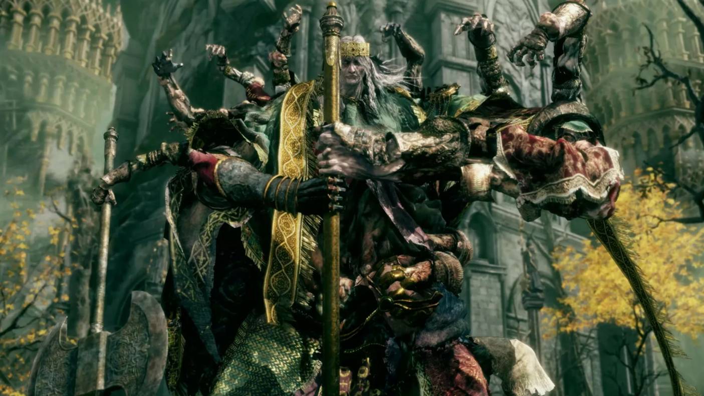 17. прохождение Elden ring, босс - Годрик Сторукий смотреть онлайн