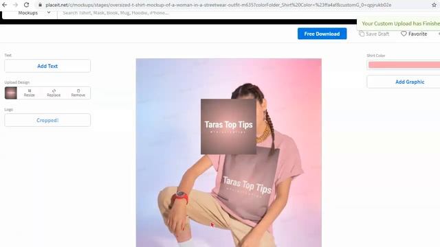 Placeit Tutorial - How To Make A Free T-shirt Mock Up смотреть онлайн