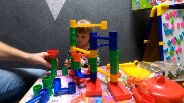 Конструктор Веселые горки. Развивашка.