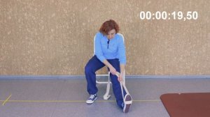 Растяжки в положении сидя