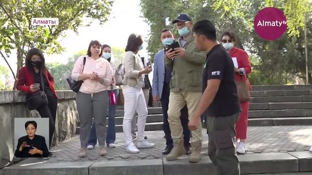 Алматыда тарихи ғимараттар мен саябақтарды жөндеу жұмыстарына мониторинг жасалды (28.09.21) смотреть онлайн