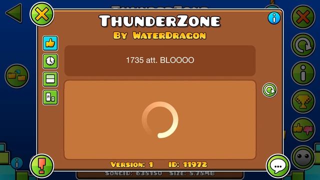 [GDPS] ThunderZone by WaterDragon 100% // Geometry Dash смотреть онлайн