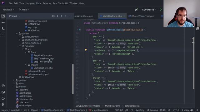 Como crear un formulario multi pagina por codigo en Drupal смотреть онлайн