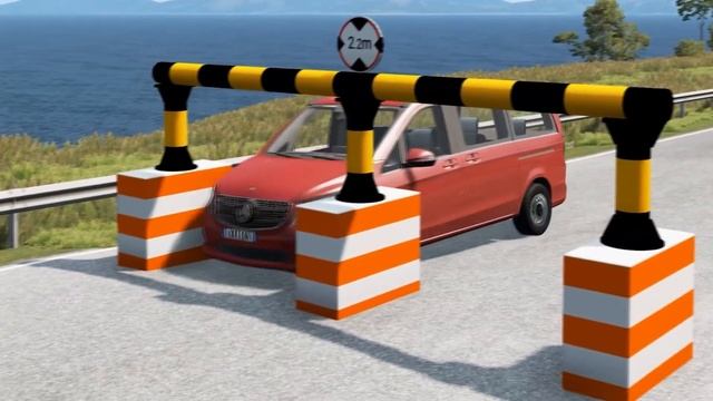 Cars vs Width Restriction 4 | BeamNG.Drive смотреть онлайн