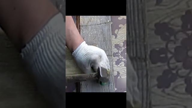 Забить гвоздь не расколов доску смотреть онлайн