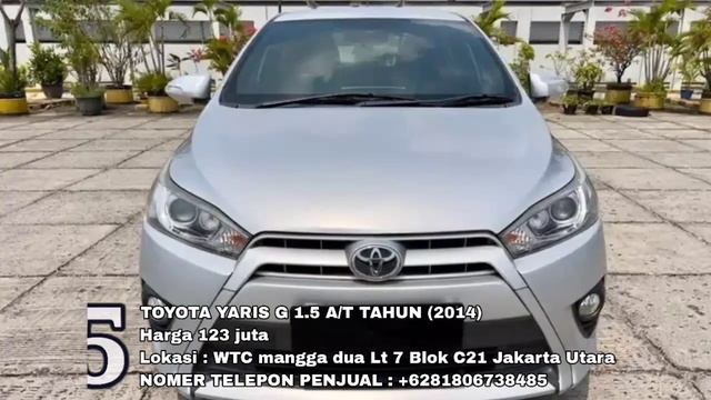 HARGA MOBIL BEKAS TOYOTA YARIS TAHUN 2014 - 2016 смотреть онлайн