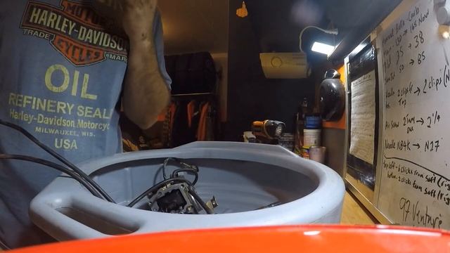 Honda CRF250X Carb Job