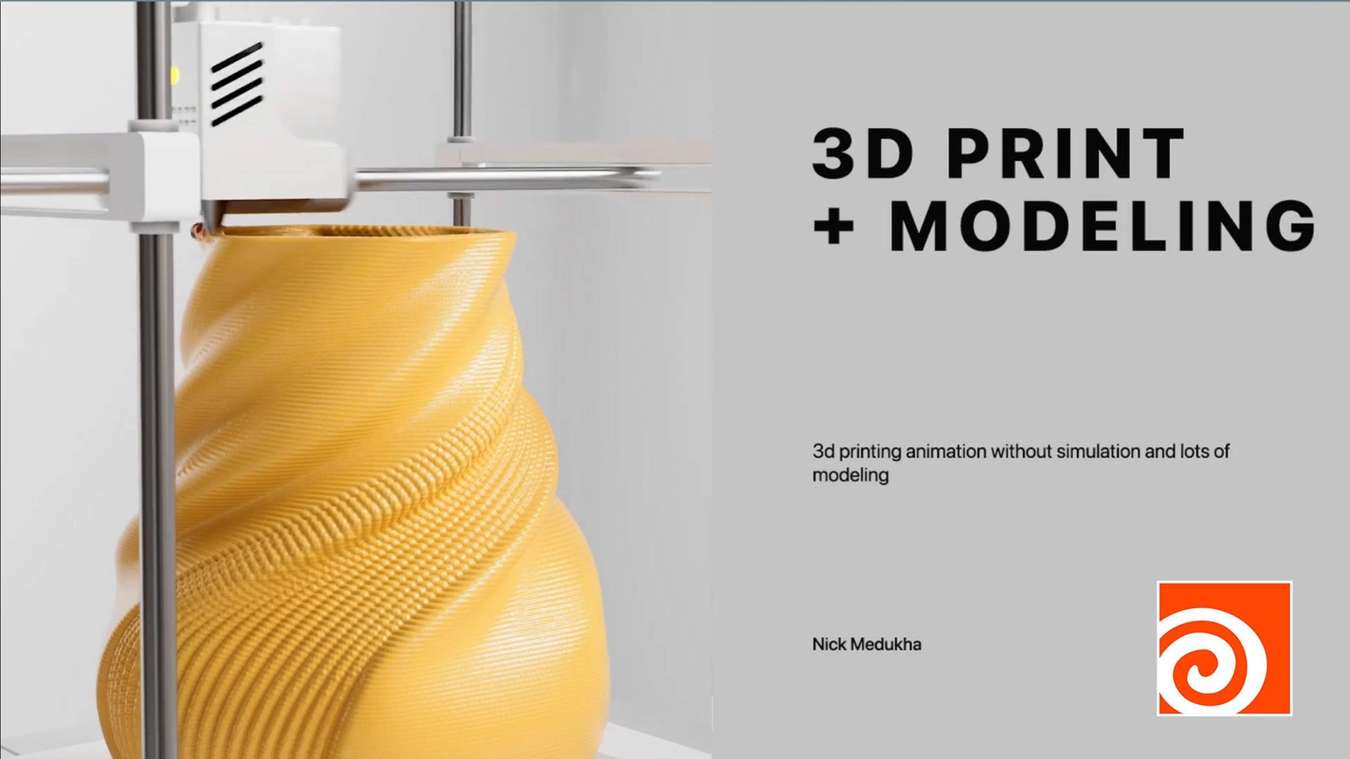 Houdini - 3D Printing + Modeling