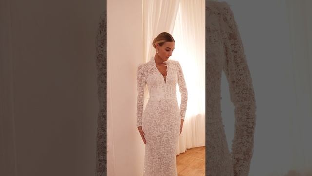 Свадебное платье Матиола из коллекции «Цветочная феерия» 2025 от бренда Anna Kuznetcova