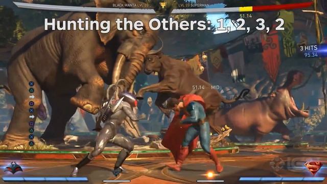 Injustice 2 - Black Manta Combo Guide - Best Way to Play смотреть онлайн
