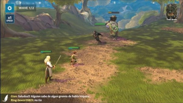 The Lord of the Rings: Heroes of Middle-earth Gameplay Android