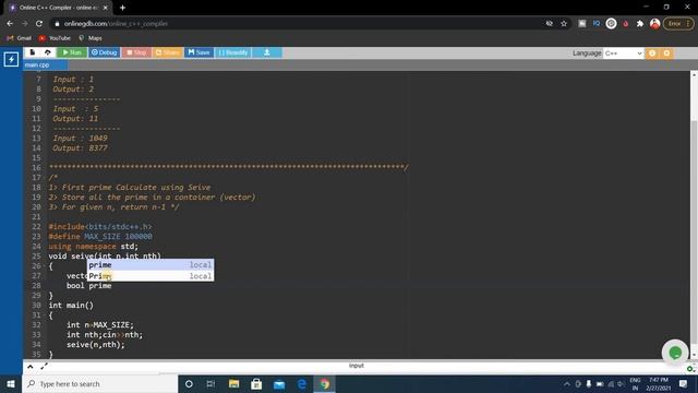 Prime Number Coding Solutions | Nagarro Coding Questions 2021 | #InputOutput смотреть онлайн