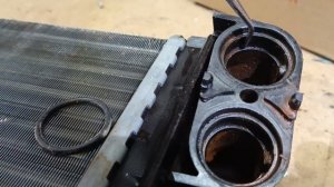 Саманд, радиатор печки.