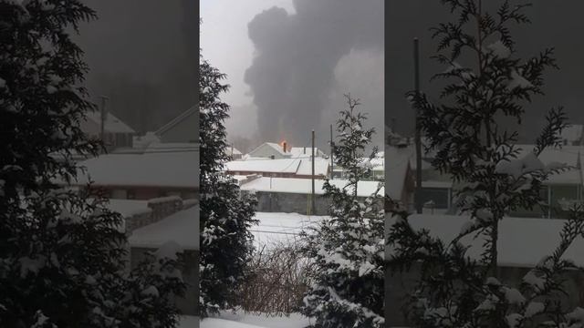 Train derailment of crude oil tankers pt.1 смотреть онлайн