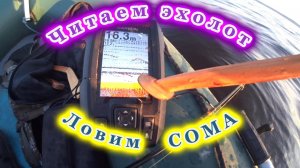 Рыбалка на КВОК. Читаем эхолот и ЛОВИМ СОМА!!