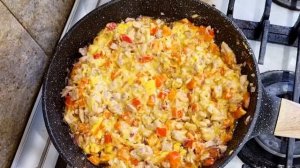 Буррито с курицей по-домашнему. Вкусный и сытный перекус. Chicken burrito.