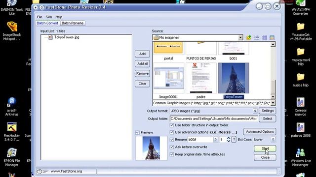 videotutorial de FastStone Photo Resizer 2 4 Portable смотреть онлайн