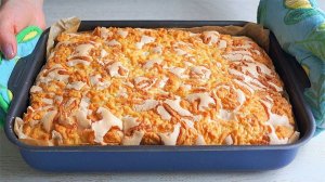 ПИРОГ "РАЙСКОЕ ЯБЛОЧКО"!!! Мягкий, Нежнейший, Воздушный Пирог К ЧАЮ! Очень Вкусно!