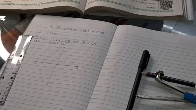 JOHN CEPHAS COACHING CLASSES | Bisecting a line segment & an acute angle. смотреть онлайн