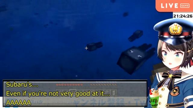 【oozora subaru】Subaru is agitated by Nene 【Minecraft 】 смотреть онлайн