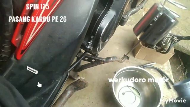 Vidio spin 125 pasang karbu PE 26 tarikan lebih enteng@68techwerkudoromotorll смотреть онлайн