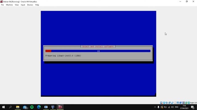 Configuration Installation Debian 9 смотреть онлайн