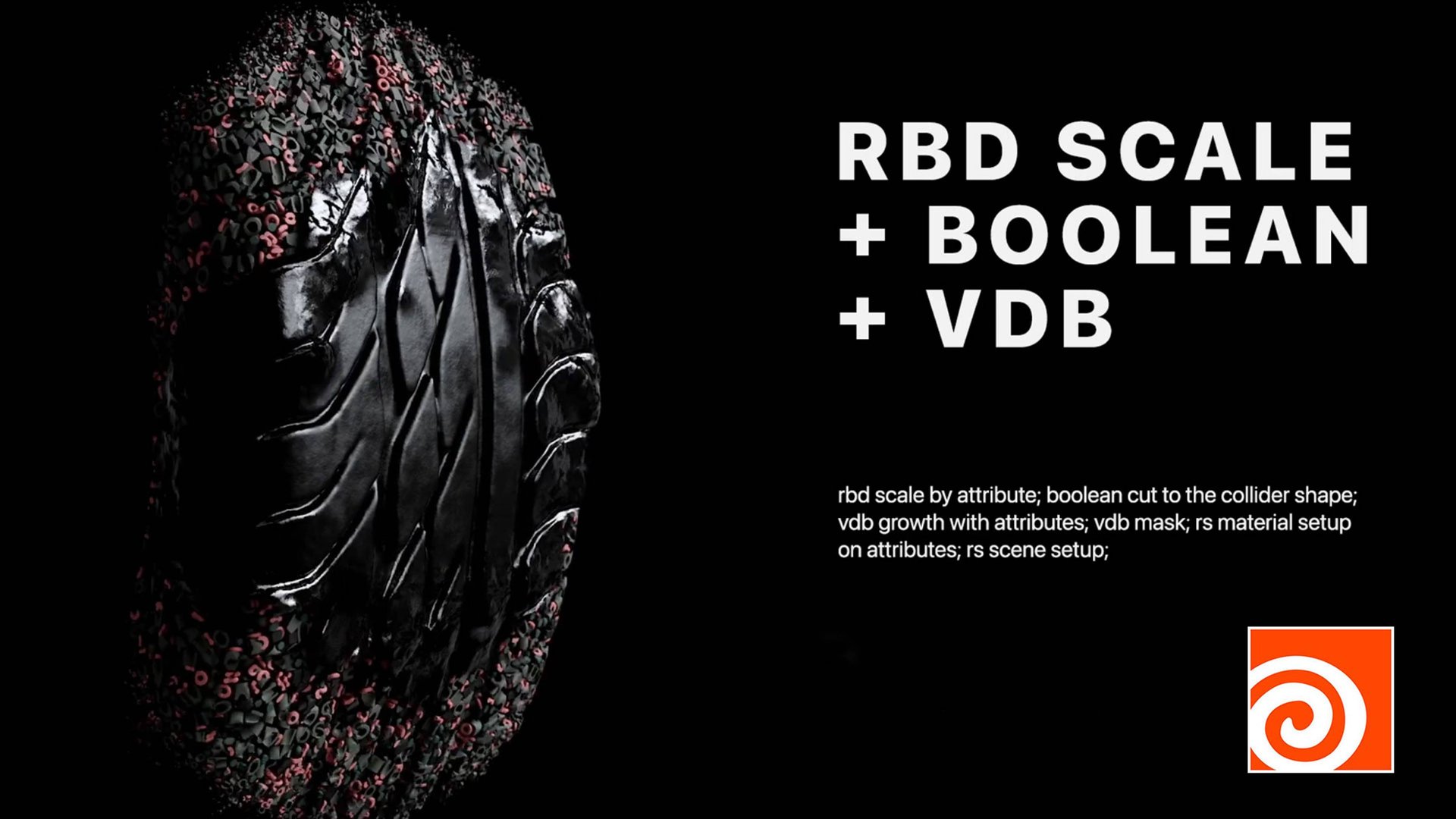 Houdini - RDB Scale in Shape + VDB Morph смотреть онлайн