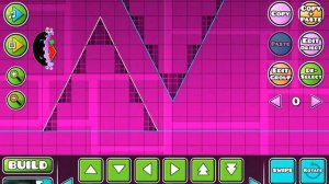 Постройка уровня и сам уровень | Geometry Dash