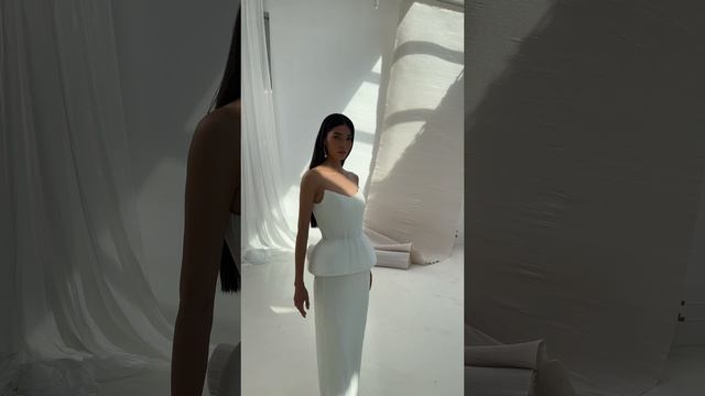 Свадебное платье Луч из коллекции «Прикосновение струн» 2025 от бренда Anna Kuznetcova