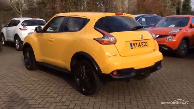 NISSAN JUKE ACENTA PREMIUM DIG-T YELLOW 2014 смотреть онлайн