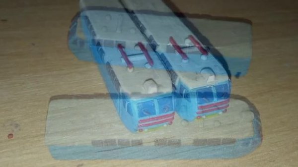 Электровоз ЧС8 из пластилина