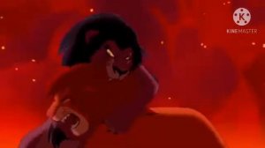 Король лев Битва Шрама и Симбы на английском языке