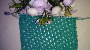 УЗОР СПИЦАМИ  СЕТКА  №2