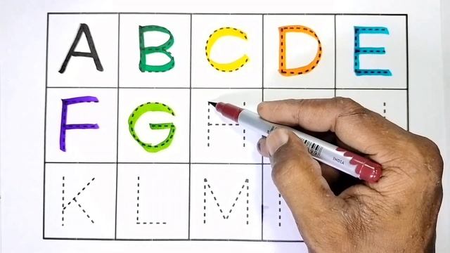 abcd, abcde, a for apple b for ball C for cat ,alphabets, phonics song, English varnmala смотреть онлайн