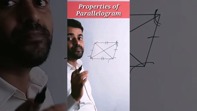 Properties of Parallelogram | What are the properties of Parallelogram | Mahesh Prajapati Live Stud смотреть онлайн