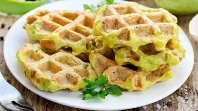 Zucchini Waffeln Rezept In Den Beschreibungen