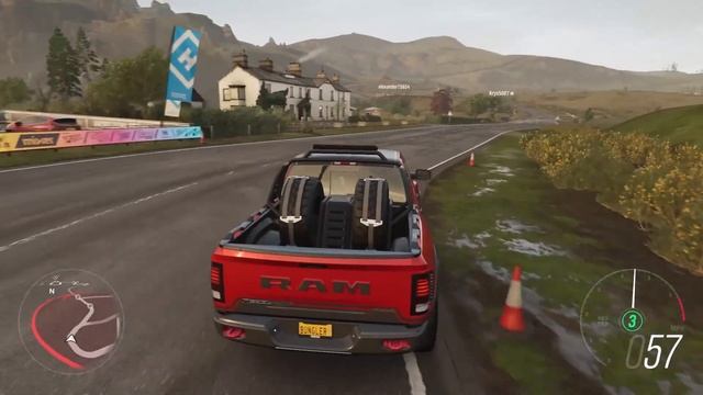 Ram Rebel TRX concept II #ForzaHorizon4 II Game Play смотреть онлайн