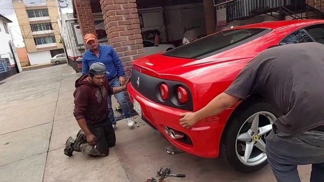 Ferrari Modena 2004/370z toluca смотреть онлайн