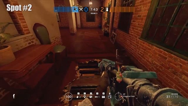 R6 - Villa - Vertical Gameplay - Spots for Living Room Attack || Buck || Sledge || Rainbow Six Sieg смотреть онлайн