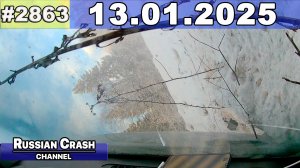ДТП. Подборка на видеорегистратор за 13.01.2025 Январь 2025