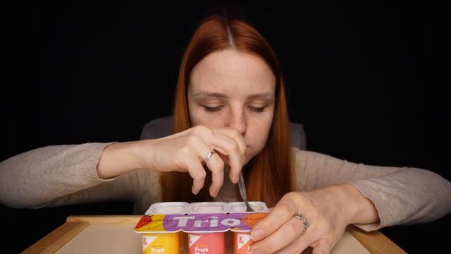 Yogurt Symphony: ASMR Mukbang for Relaxation 🍑🍓 смотреть онлайн