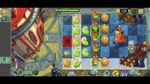 Я Прошел Plants Vs Zombies 2 Используя ТОЛЬКО ГОРОХОСТРЕЛЫ / Далёкое Будущее