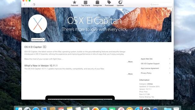 Download OS X El Capitan смотреть онлайн