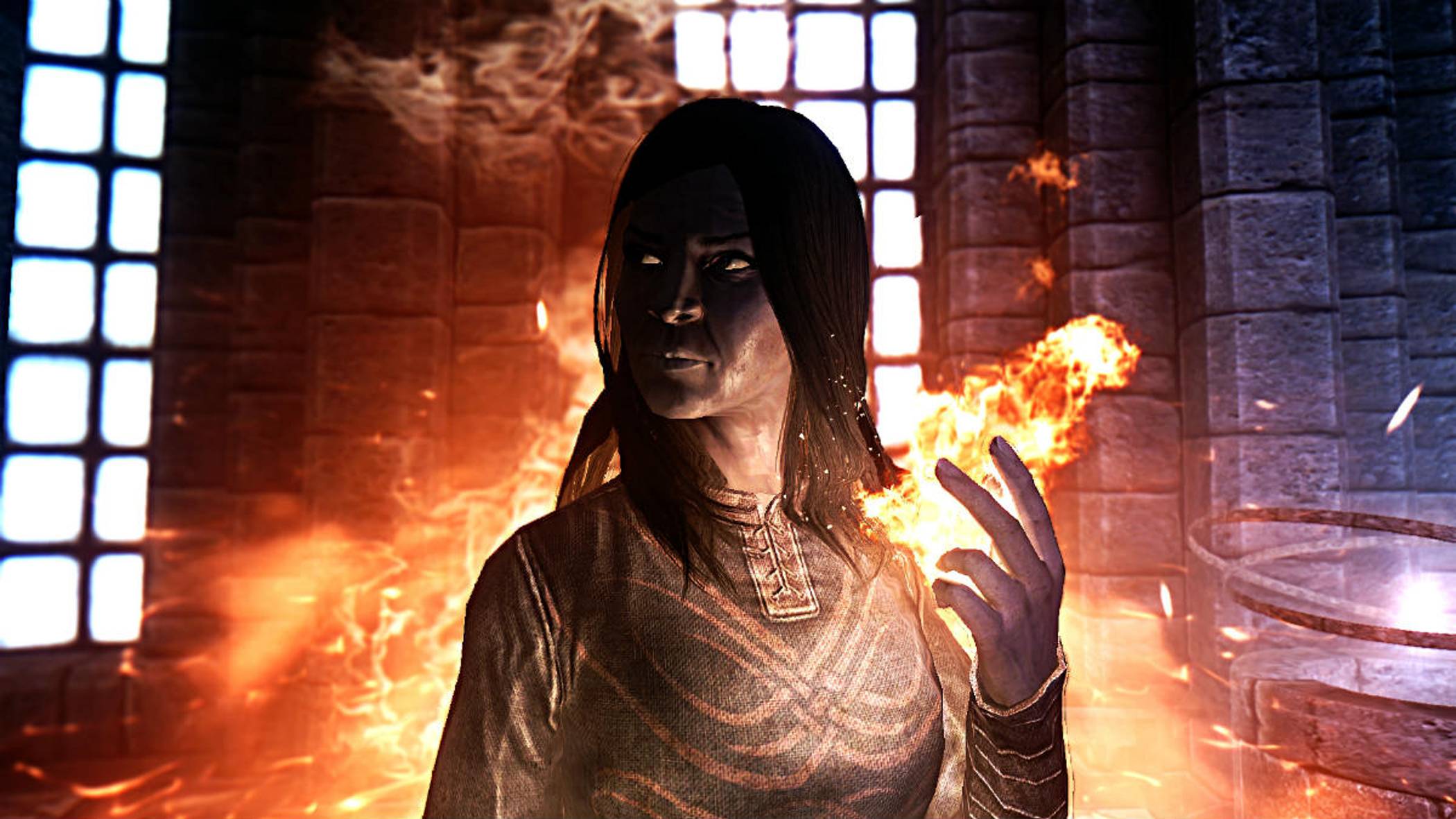 Прохождение TES Skyrim SLMP GR #107 Кракевиса Мидден смотреть онлайн