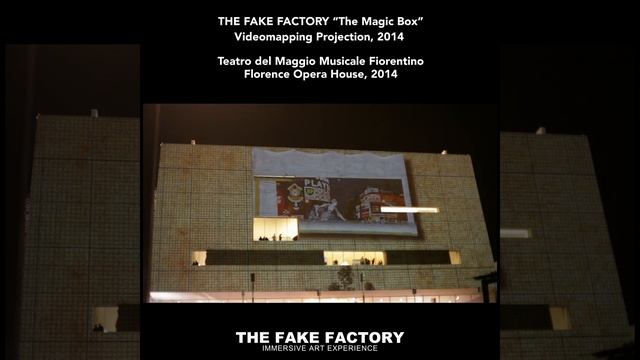 STEFANO FAKE THE FAKE FACTORY FLORENCE OPERA HOUSE VIDEOMAPPING PROJECTION 2014 смотреть онлайн