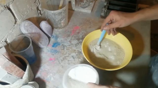 Фасадный камень из гипса. Рецепт 19-го века. смотреть онлайн