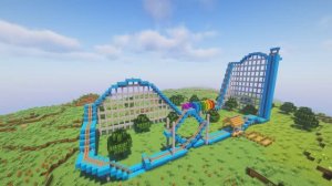 10 хаков в создании американских горок для парка аттракционов! Супер постройки Майнкрафт! Minecraft!